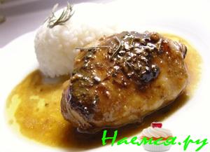 Куриное мясо в пикантном соусе