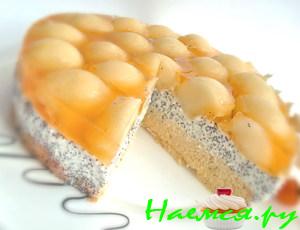 Торт творожно-маковый 'Дуня'