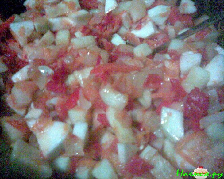 Рис с кабачками и цуккини