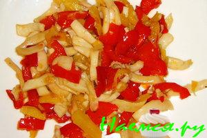 Салат "Мистраль" с тыквой