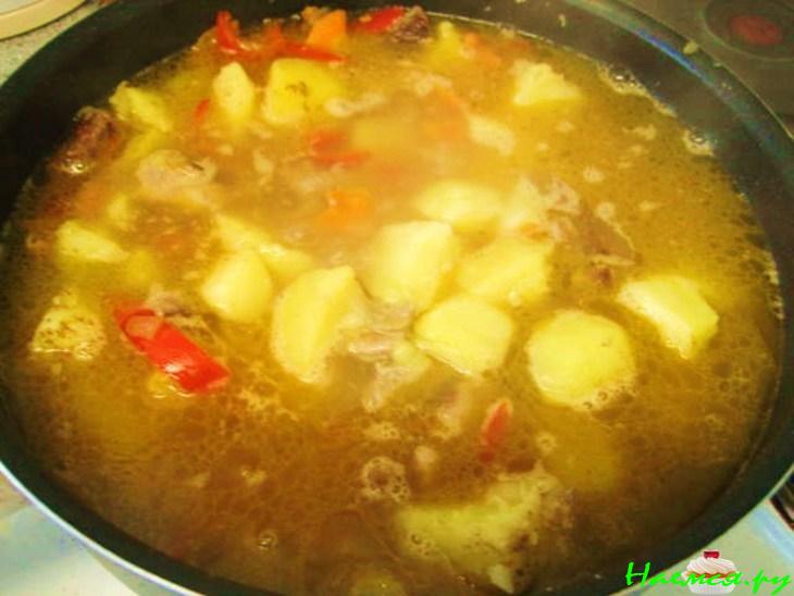 Жаркое со свининой по-домашнему