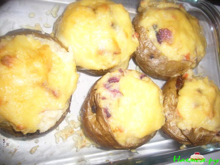 Запечённый картофель-суфле