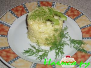Ризотто с киви