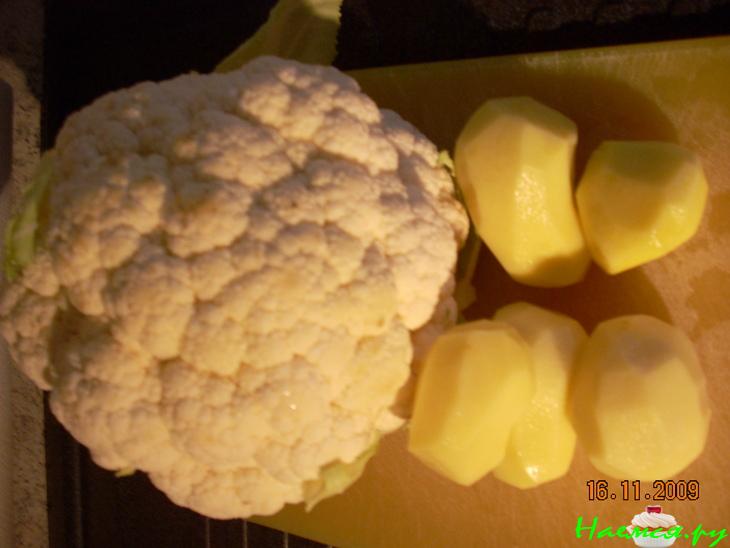 Крем-суп с Курицей и Цветной капустой Крем-суп с Курицей и Цветной капустой