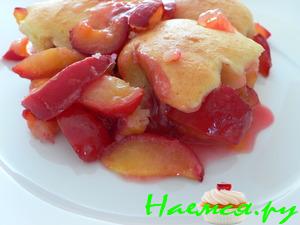 Сливовая запеканка