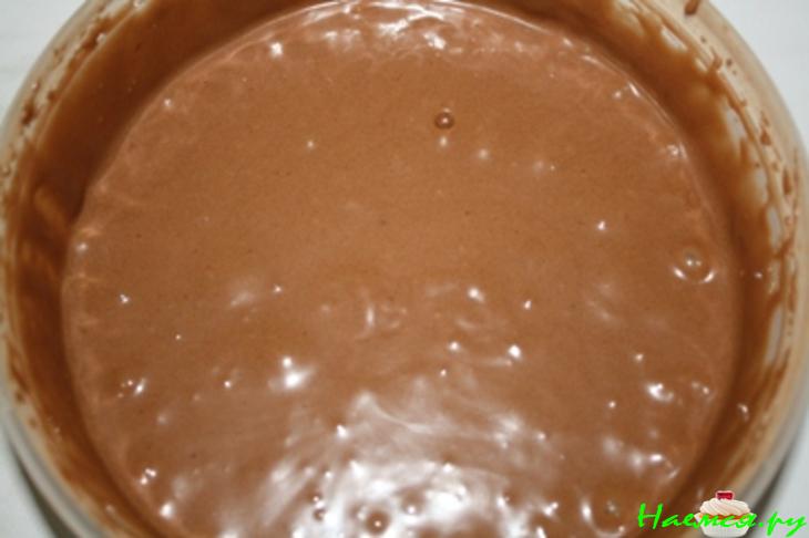 Пирог 'Мраморный' (вариант 'Зебра')