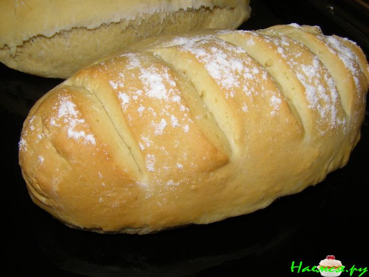 Батон домашнего производства