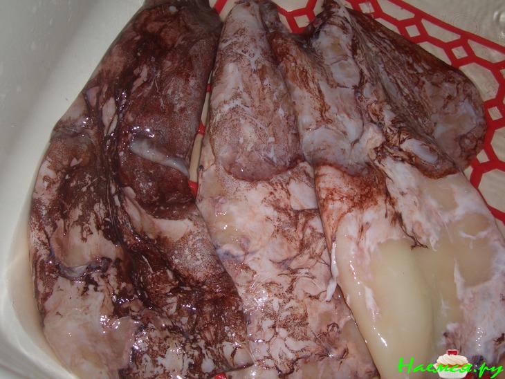 Салат из кальмар Салат из кальмар