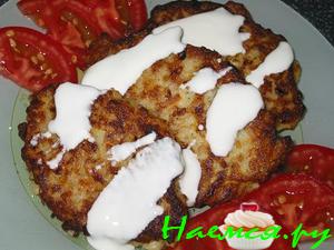 Овощные котлеты с рисом Овощные котлеты с рисом