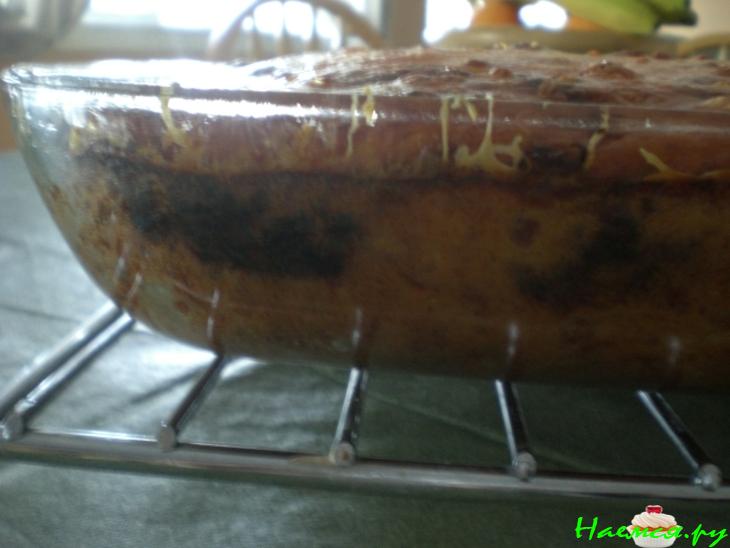 Сырно-рыбно-грибная запеканка