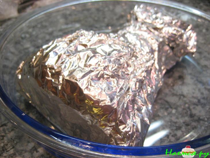 Пирог рыбный из свежего лосося