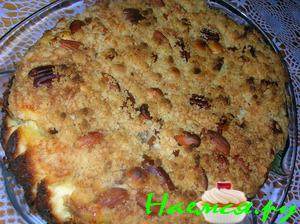 Ее величество Королевская песочная ватрушка с орехами