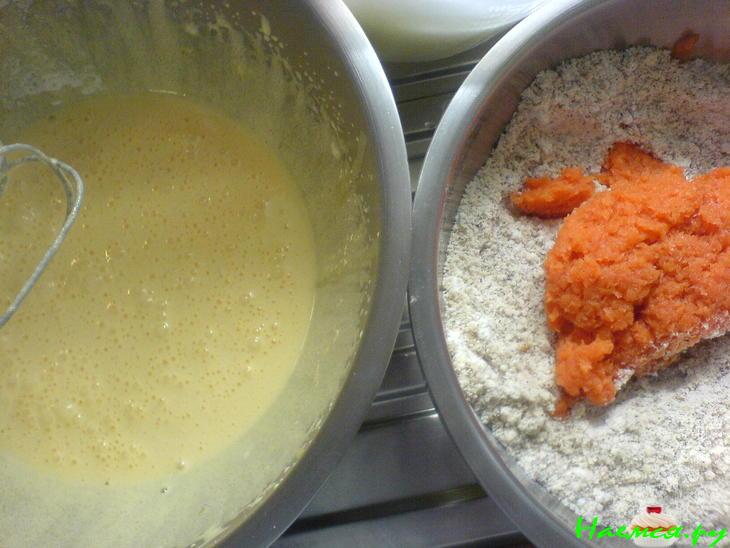 Морковный тортик