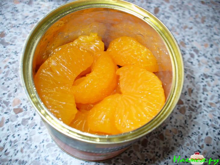 Десерт "Творожно - Мандариновый"