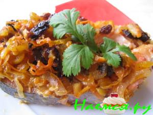 Форель с сухофруктами Форель с сухофруктами