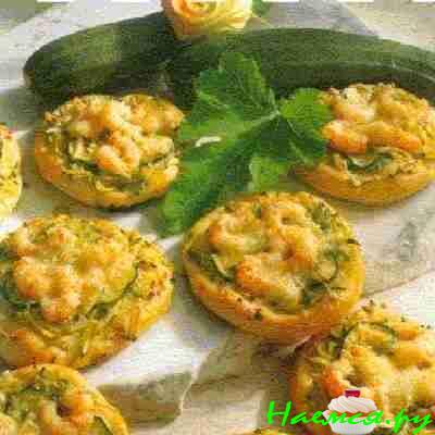 Кабачки цуккини в медово - соевом соусе