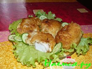 Морской окунь в пиве