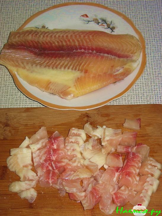 "Рыбный пирог с пангасиусом и картофелем"