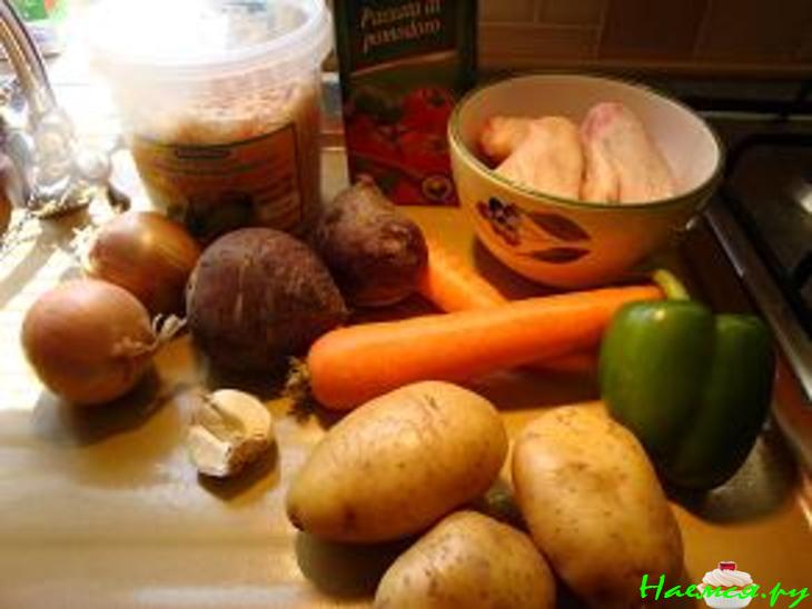 Борщ "Донской станичный