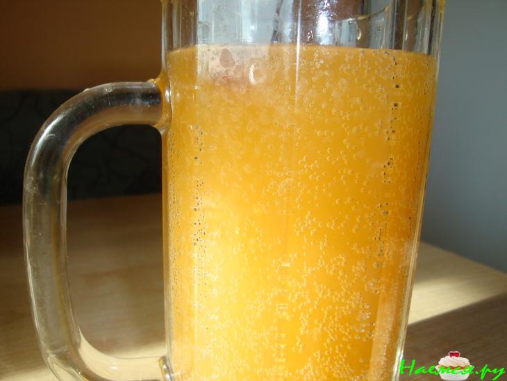 Домашний квас с медом и мятой. Шаг за шагом!