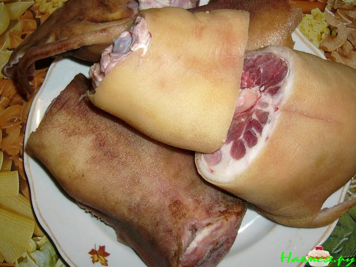 Холодец с горчицей Холодец с горчицей