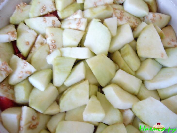 Чанахи с бараньеми ребрышками Чанахи с бараньеми ребрышками