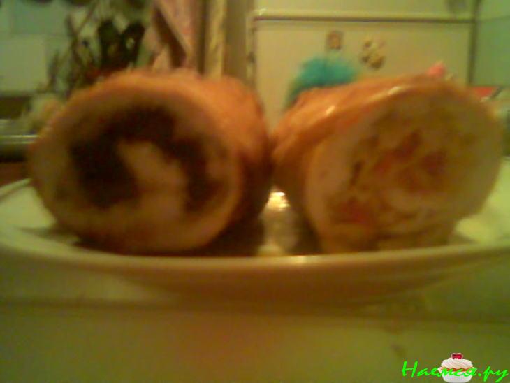 Рулетики куриные