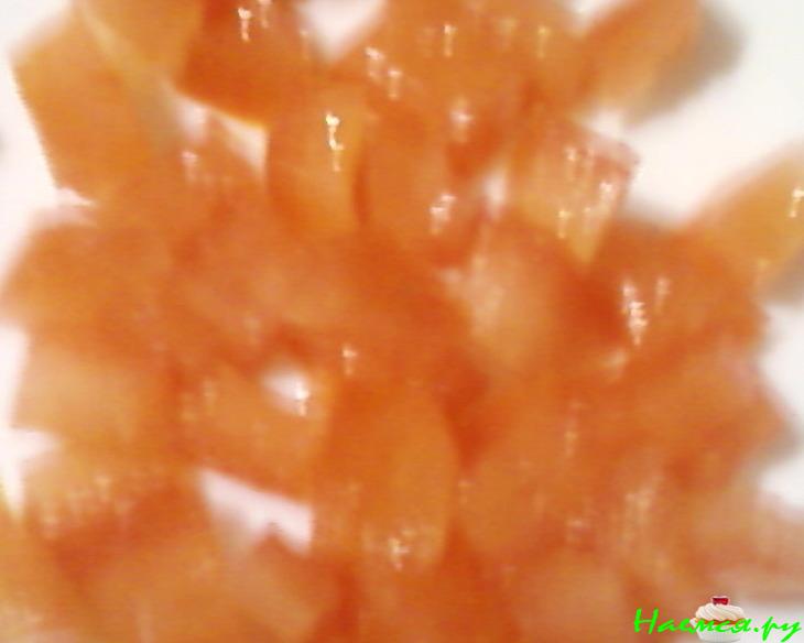 Салат простой с вермишелью