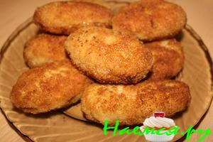 Котлеты куриные *С сюрпризом*