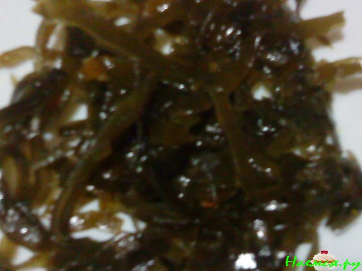 Морская капуста с овощами Морская капуста с овощами
