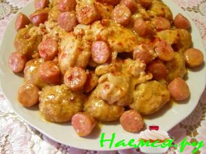 Паприкаш из курицы