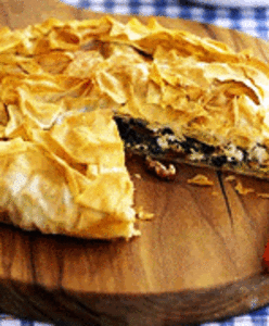 Мясной пирог из лавашей