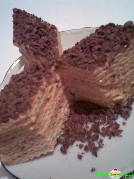 Вафельный торт традиционный