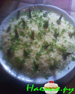 Салат *Рыбки в пруду* (шпроты)