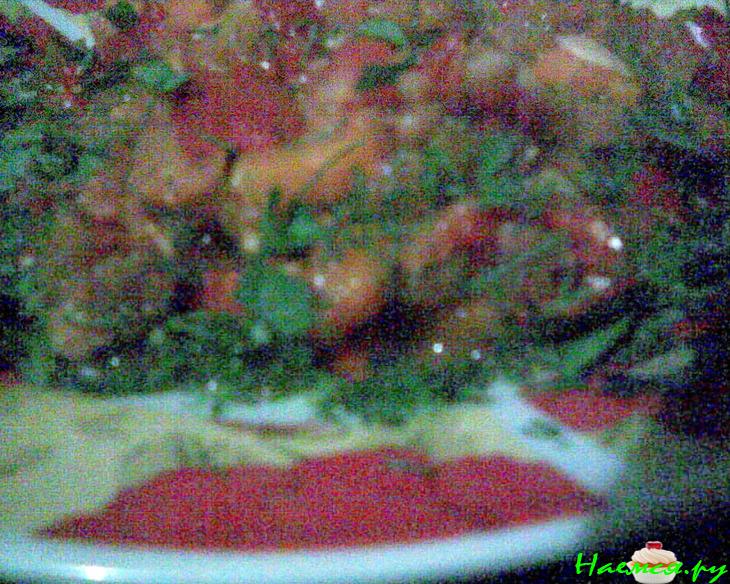 Рагу со спаржевой фасолью