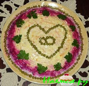 Салат "Горка" очень вкусный