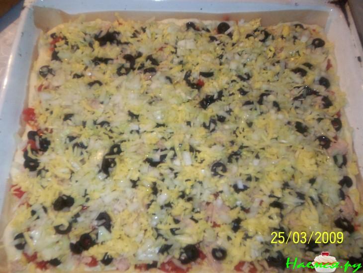 Вкусная пицца