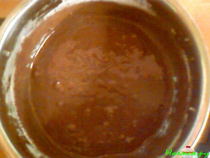 Шоколадно-банановый кекс