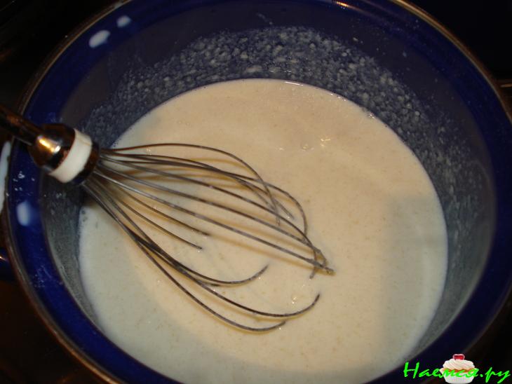 Рыба в соусе "Бешамель"