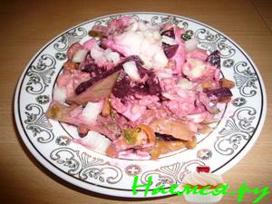 Салат " Красное море"