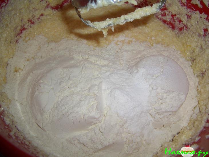 Лимонный ванильный кекс