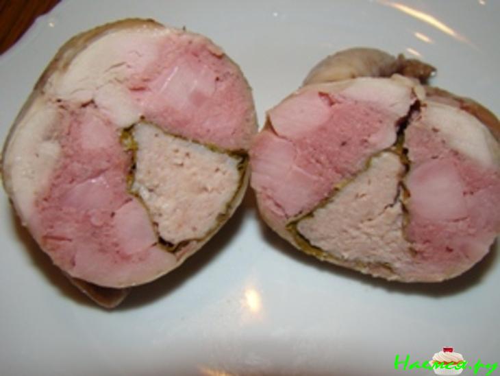 Фаршированные перепелки