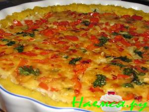 Полента с цуккини и сыром