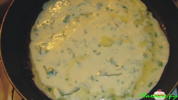 Бульон с блинчиками