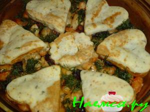 Запеканка из фасоли