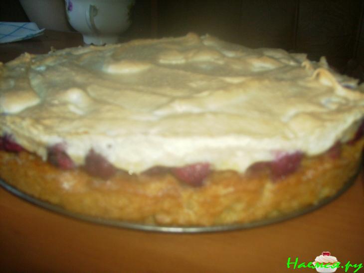 Пирог для любителей малины