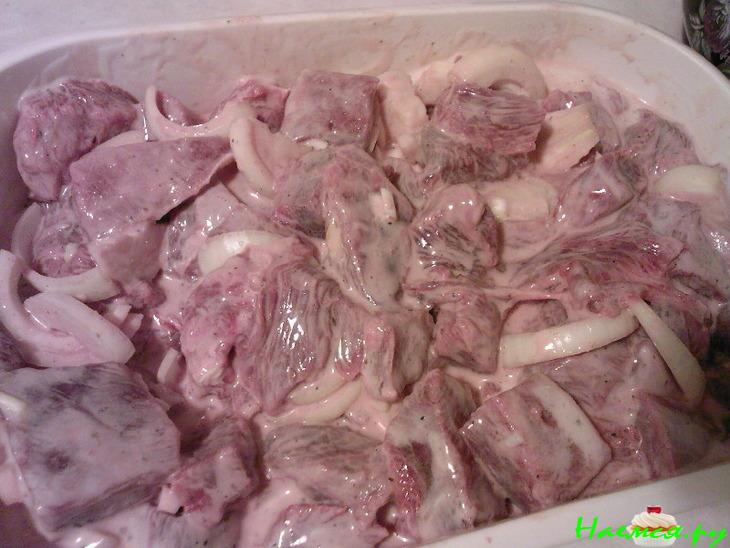 Мясо с картошкой в казане