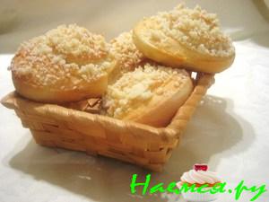 Булочки-улитки со штрейзелем