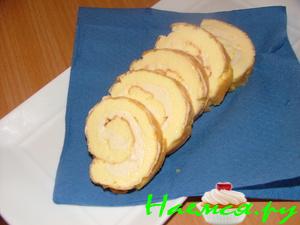 Яичные рулетики