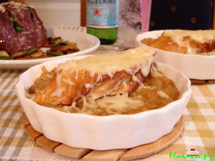 Французская луковая запеканка